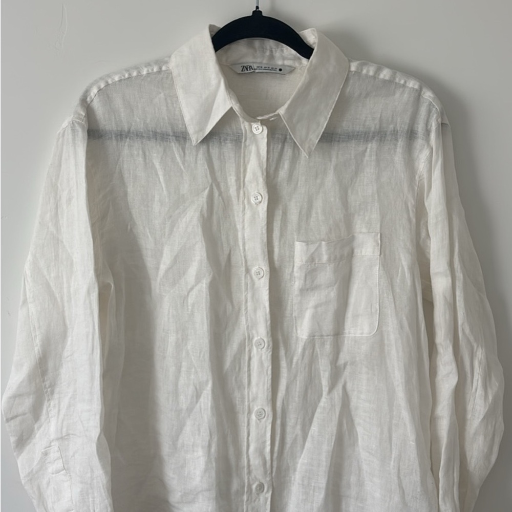 Zara  White Shirt